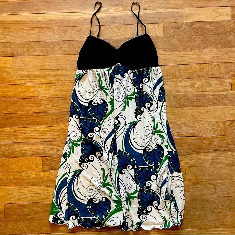 Max Studio women's floral print mini dress B13